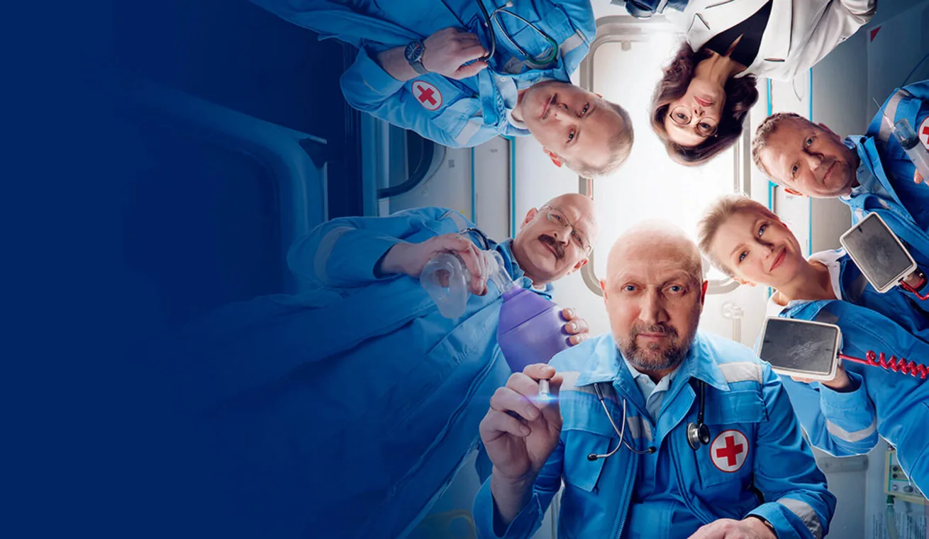 Большой постер сериала Скорая помощь
