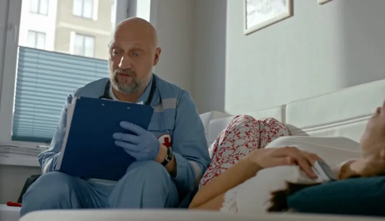 Момент из 17 серии 8 сезона